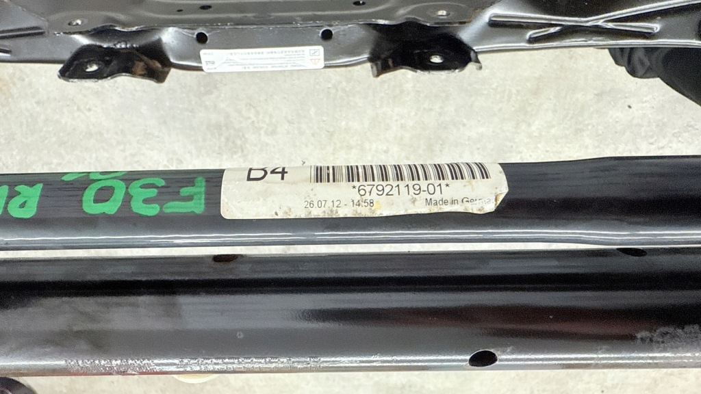 Bmw f30 f31 f34 підрамник підрамник підрамник перед rwd 330d 335i 6872118 9792119 Доставка