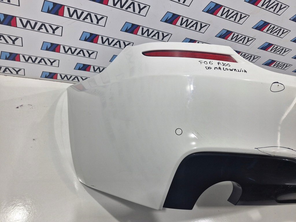 фото №8, Bmw 6 f06 f12 m набор бампер задняя задний оригинал a300 alpinweiss kompletny