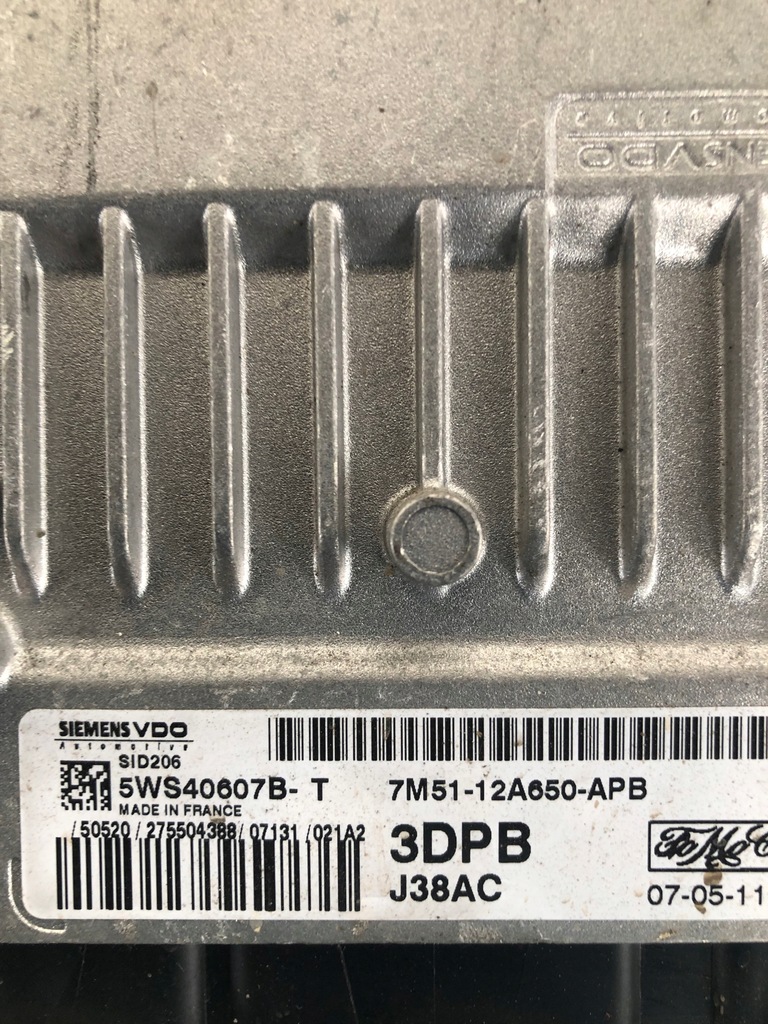 фото №7, Блок управления набор запуск focus mk2 1,8tdci 7m51-12a650-apb