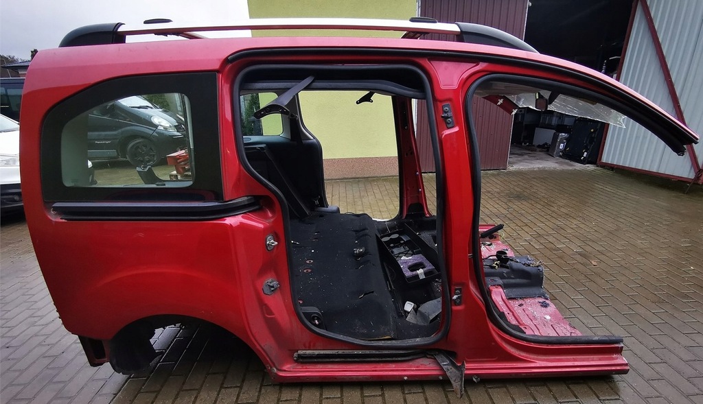 фото №6, Berlingo iii partner iii 08-18 pas задня обрізаний задня кузов з дах пасажирський