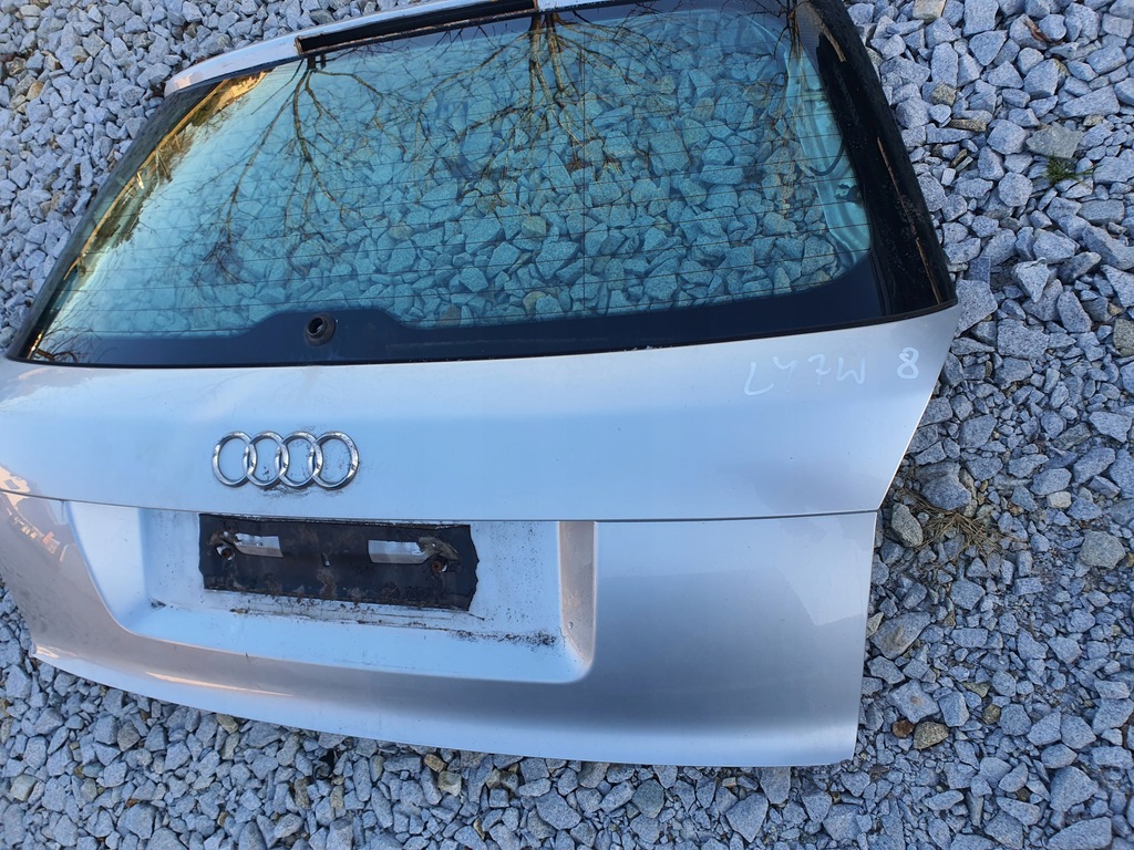 фото №6, Audi a4 b6 кришка багажника задня kombi колір ly7w 8
