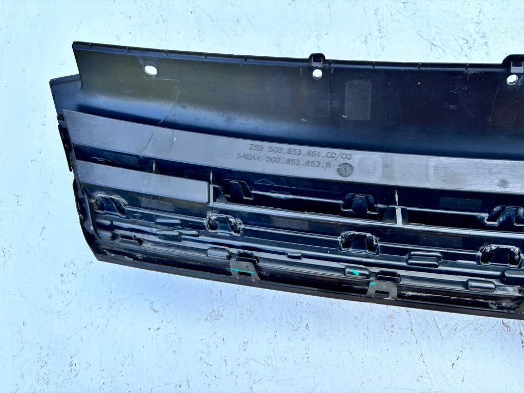фото №9, Vw golf vii 12- решітка радіатора решітка радіатора 5g0853651