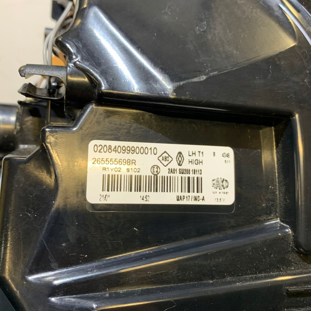 фото №10, Лампа задняя задняя левая 265555698r tegne biynn biypn renault captur ii 2020-