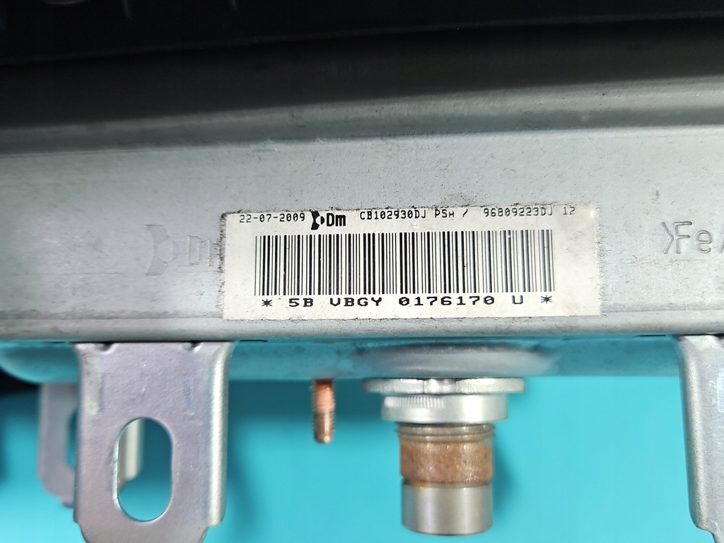 фото №10, Подушка повітряна пасажира подушка безпеки peugeot partner ii 96809223dj