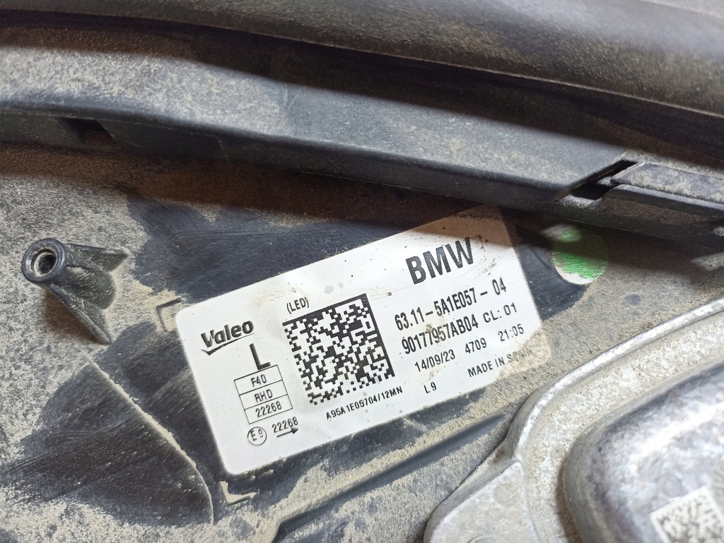 фото №13, Bmw 1 f40 лампа левая передняя led 5a1e057