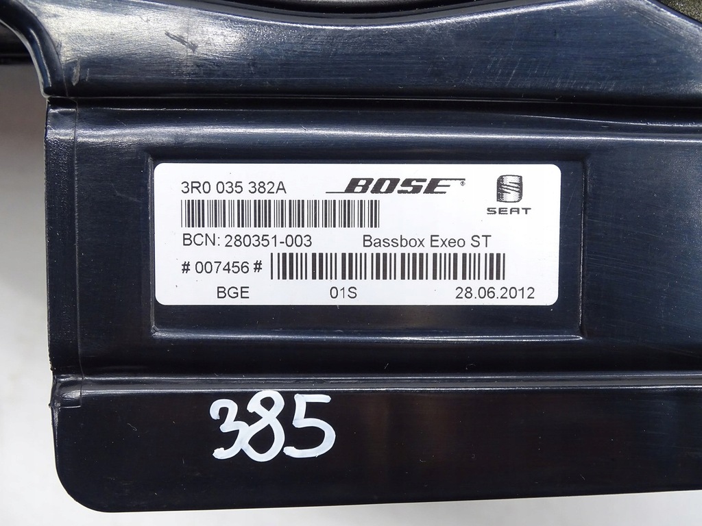 фото №7, Динамик сабвуфер bose seat exeo 3r kombi