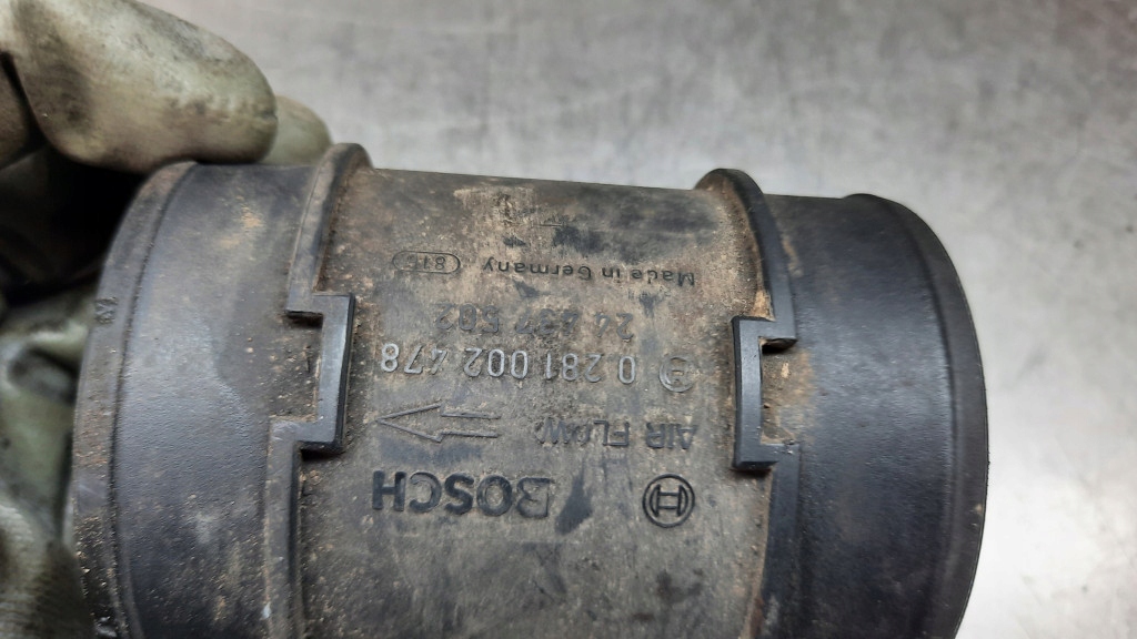 фото №6, Витратомір opel zafira a 2.0d 05r 0281002478 24432502