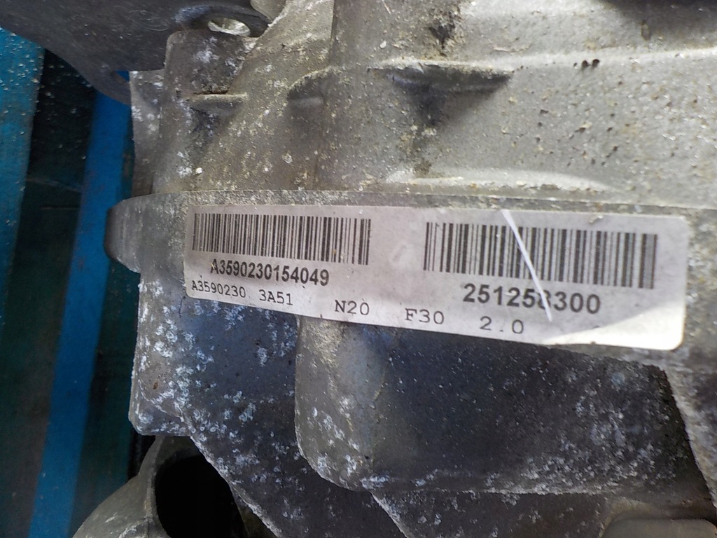 фото №12, Bmw f10 f30 2.0 turbo 245km двигун n20b20a kompletny