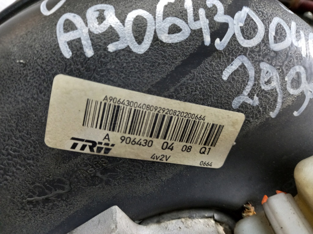 фото №5, Підсилювач гальм насос гальмівна vw crafter 2.5 tdi