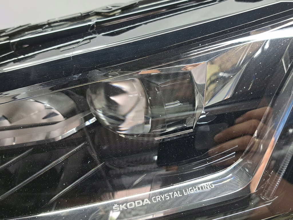 Фара левая full led skoda superb 3 рестайлинг  3v1941015d Оригинал