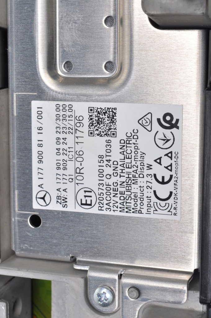 фото №8, Mercedes eqb x243 счетчик приборы дисплей a1779008116