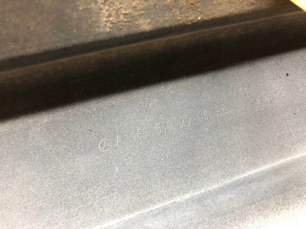 фото №7, Mercedes w169 молдинг накладка порог правая a1696102008