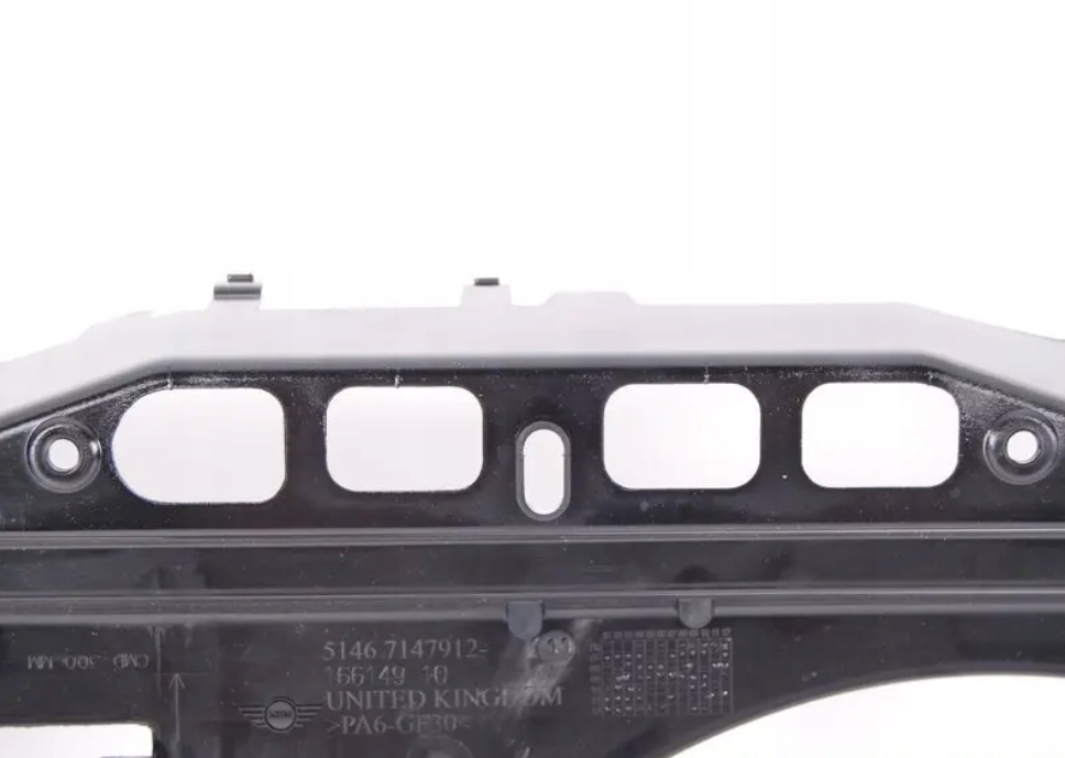 фото №3, Mini cooper s coupe r58 передня частина радіатор support панель 51717147912