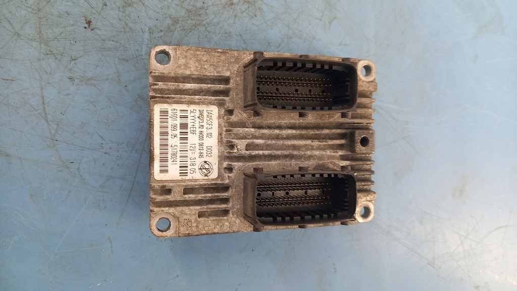 фото №1, Бортовий комп'ютер двигуна fiat punto 1.4b 05r