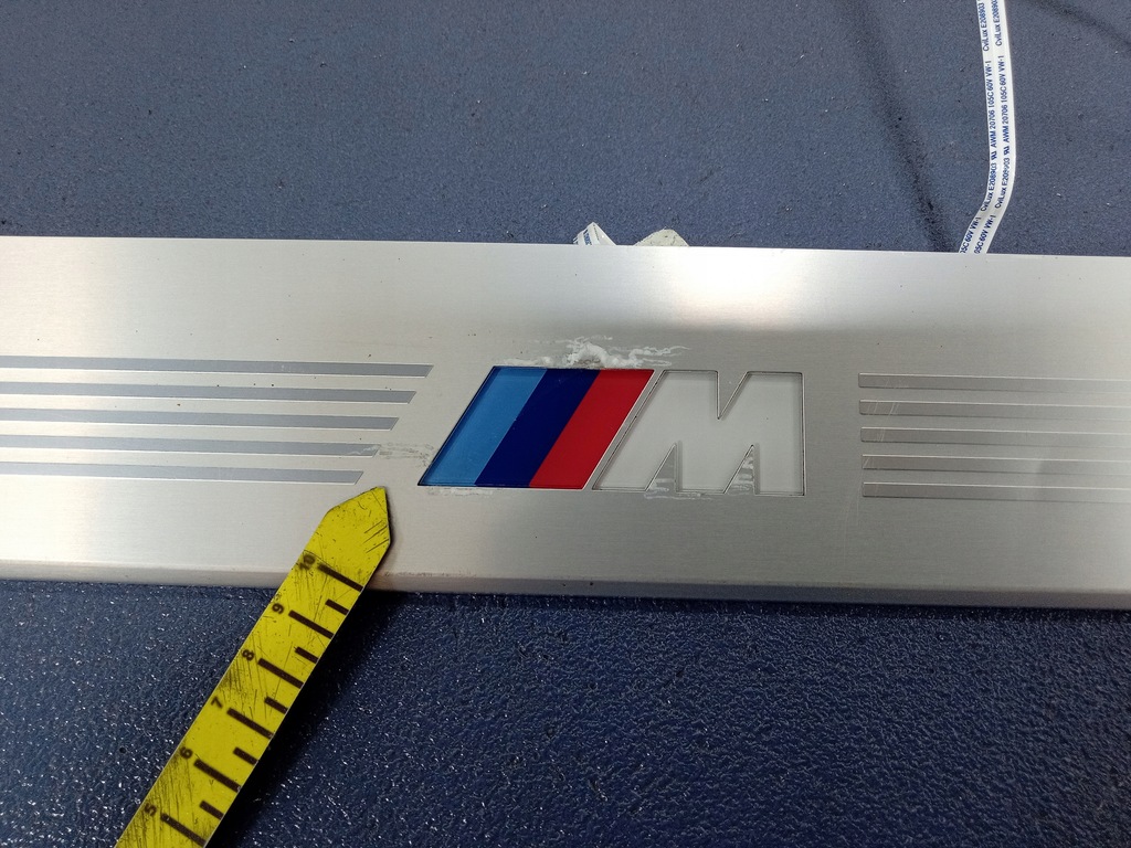 фото №5, Bmw 7 g12 накладки пороговые m набор комплект