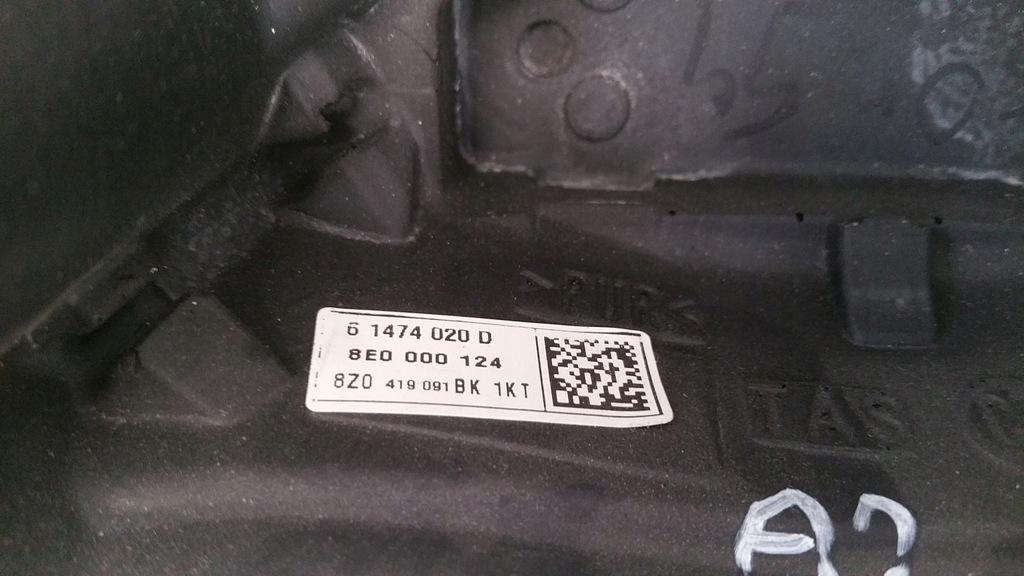 фото №6, Повітропровід шкіра audi a2