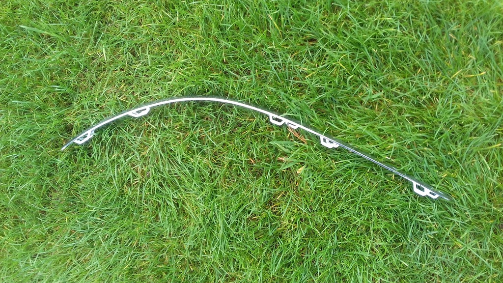 фото №1, Vw passat b7 молдинг бампера лівий задня 3af807459