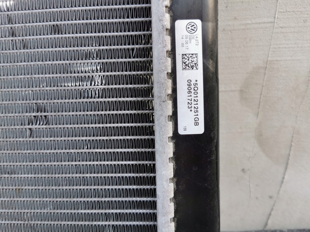 Радіатор води audi vw skoda seat 5q0121251 Ціна