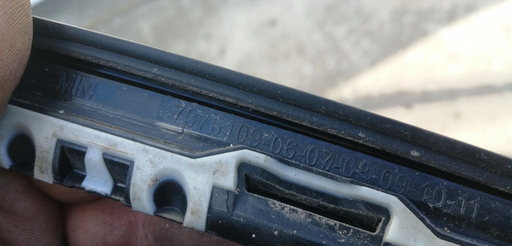 фото №6, Mini cooper f55 f56 молдинг крышки багажника хром