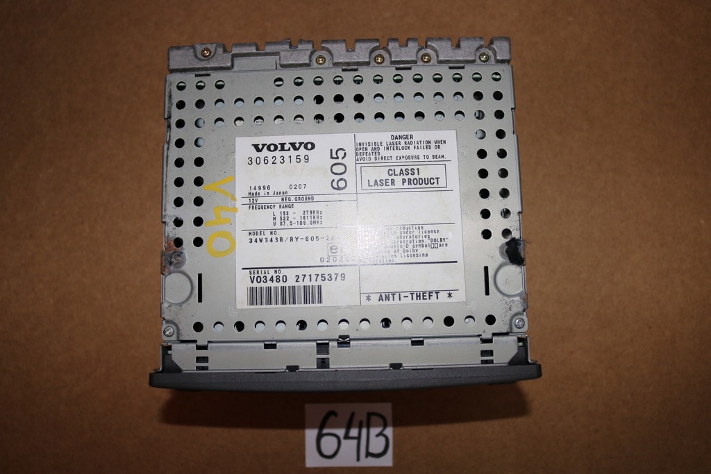 фото №3, Volvo v40 радио радиопроигрыватель 30623159