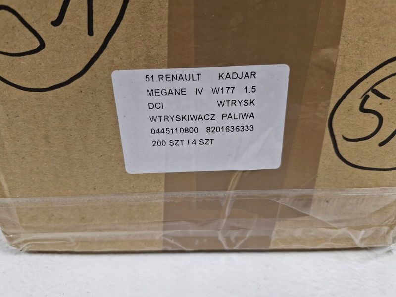 фото №7, Renault kadjar megane 4 iv w177 1.5 dci форсунка інжектор пального