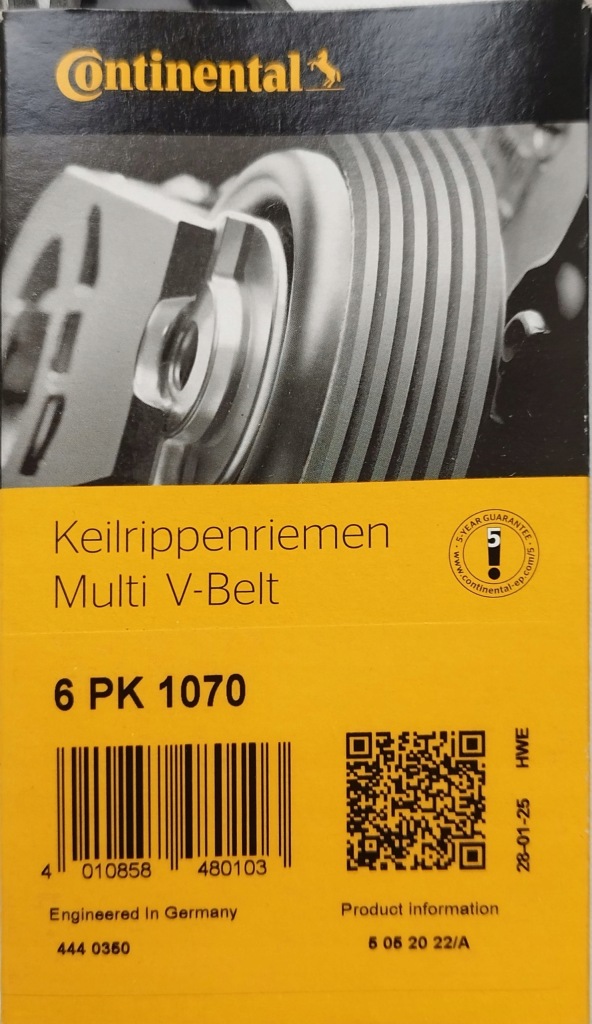 фото №15, Набір розподільного валу hepu pk05695 + ina + conti skoda octavia ii 2.0 tdi 16v