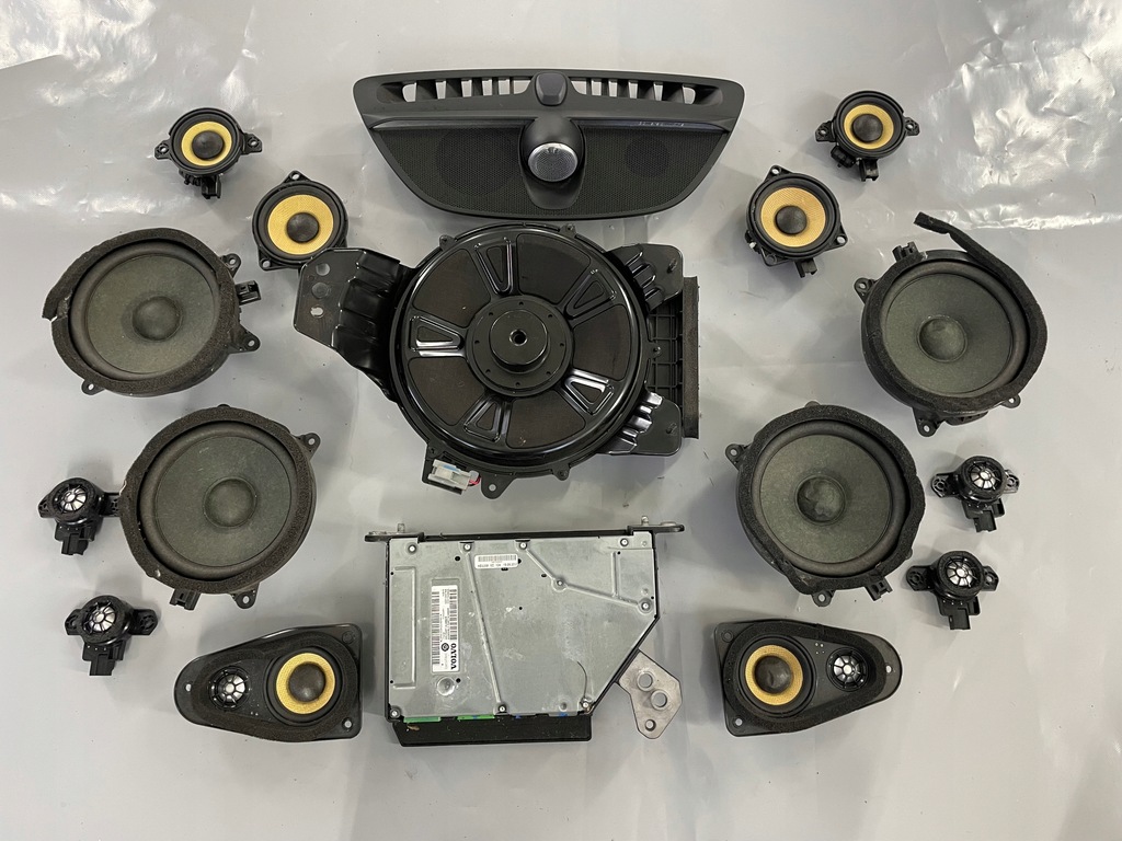 фото №1, Volvo s90 ii v60 ii набір озвучення підсилювач bowers wilkins