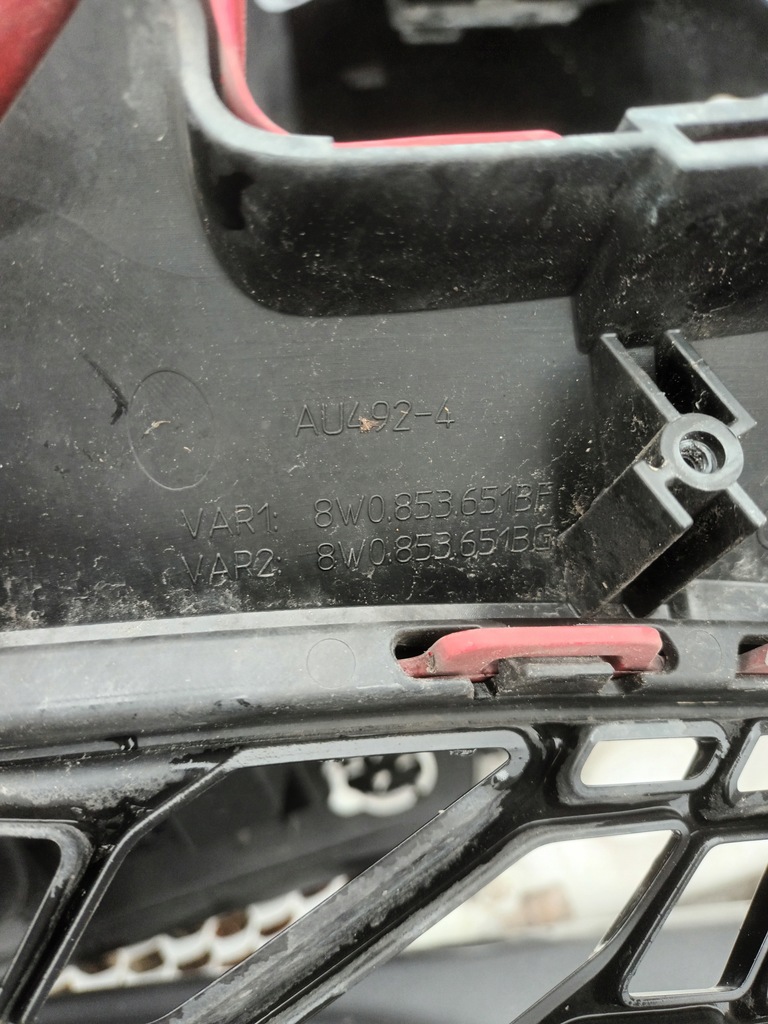 фото №15, Бампер, решётка радиатора, решётка радиатора audi rs4 8w lift 8w0807437be