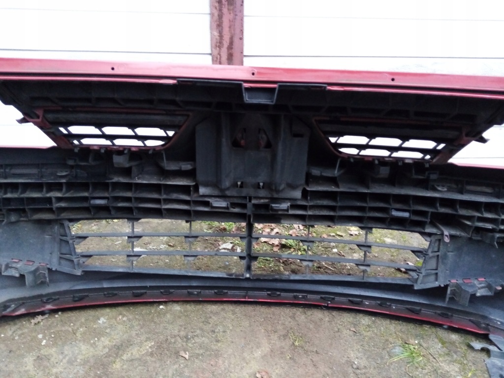 фото №9, Бампер перед передний renault modus i teb76 красный хороший