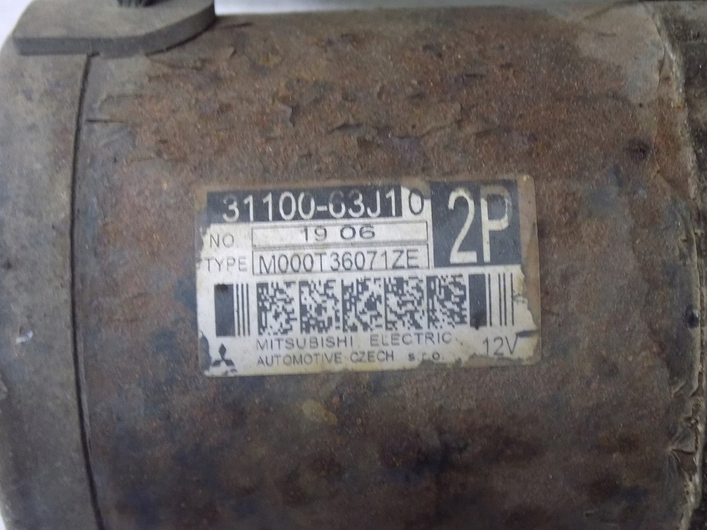 фото №5, Suzuki sx4 1.6 стартер 31100-63j10