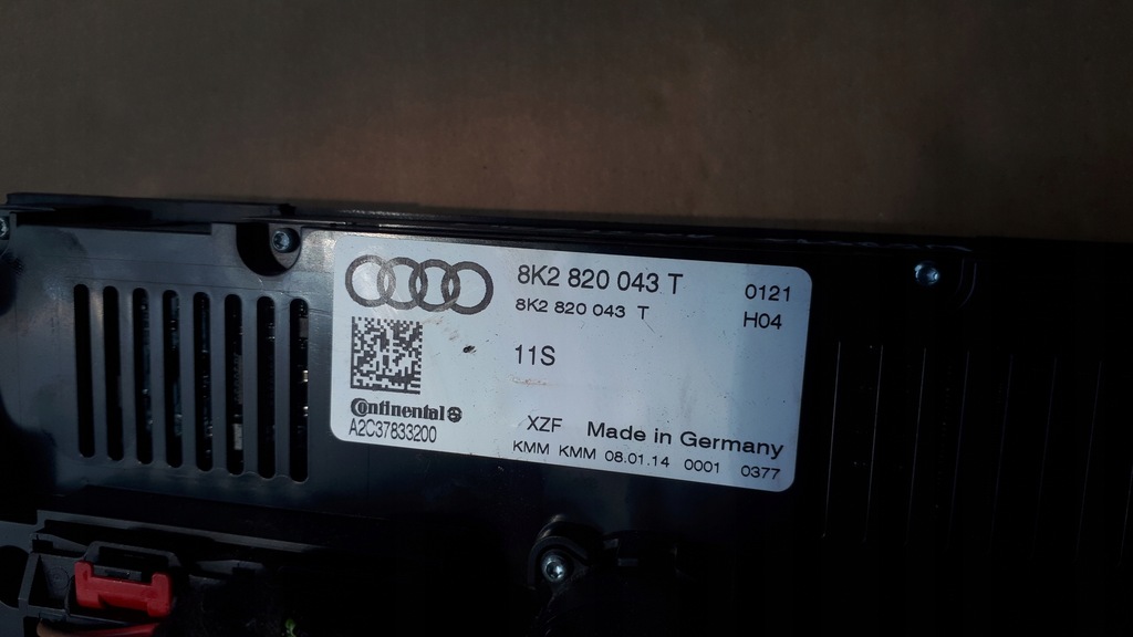 фото №7, S4 b8 lift a4 панель обдув кондиціонера uk