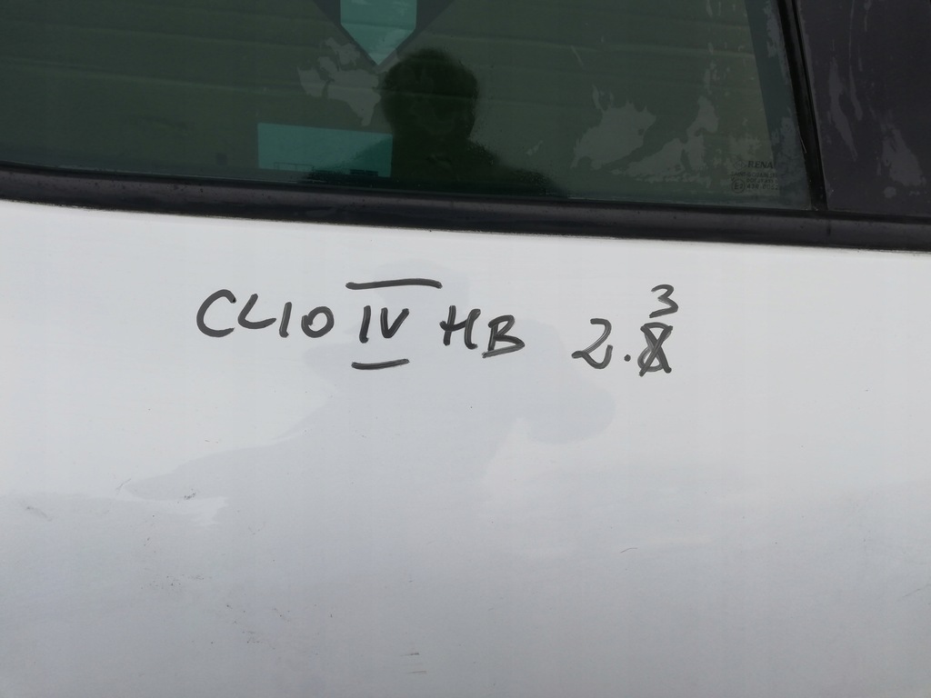 фото №3, Двері праве задні правий задня renault clio iv hb tennp