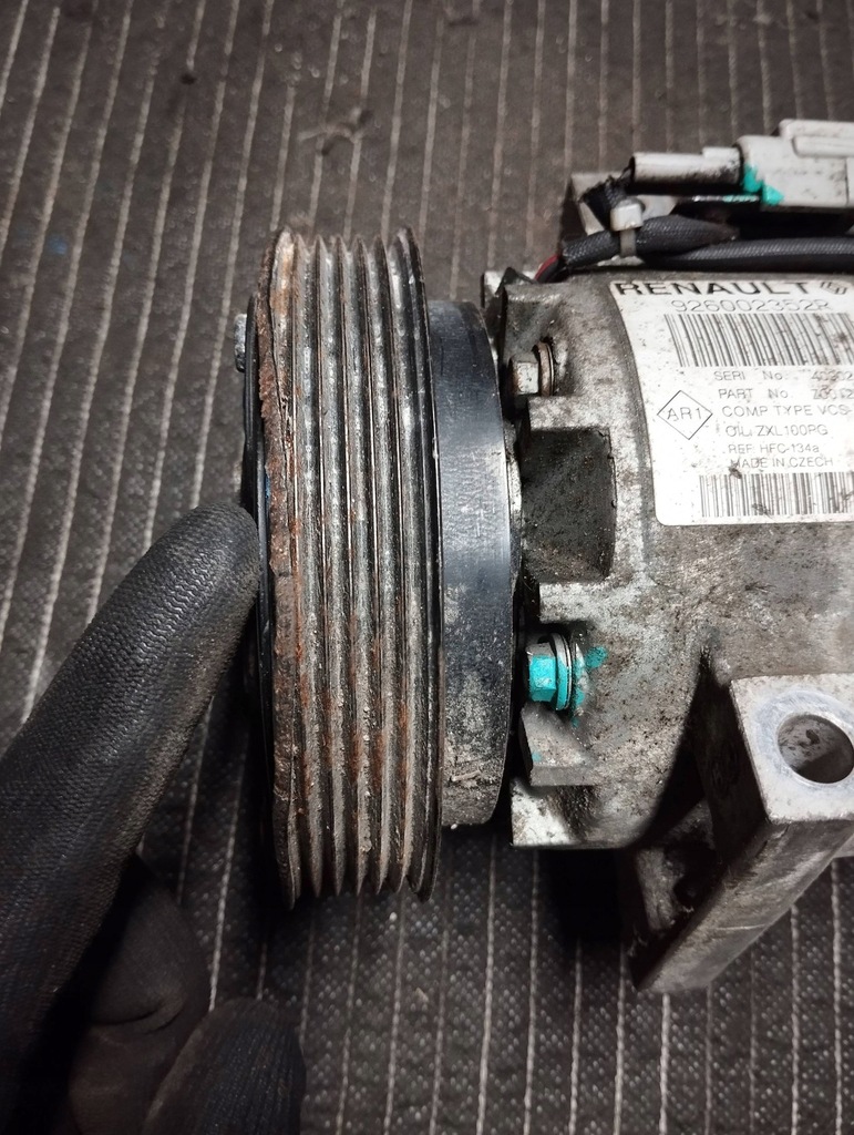 фото №7, Компрессор кондиционера renault clio iv captur i 926002352r