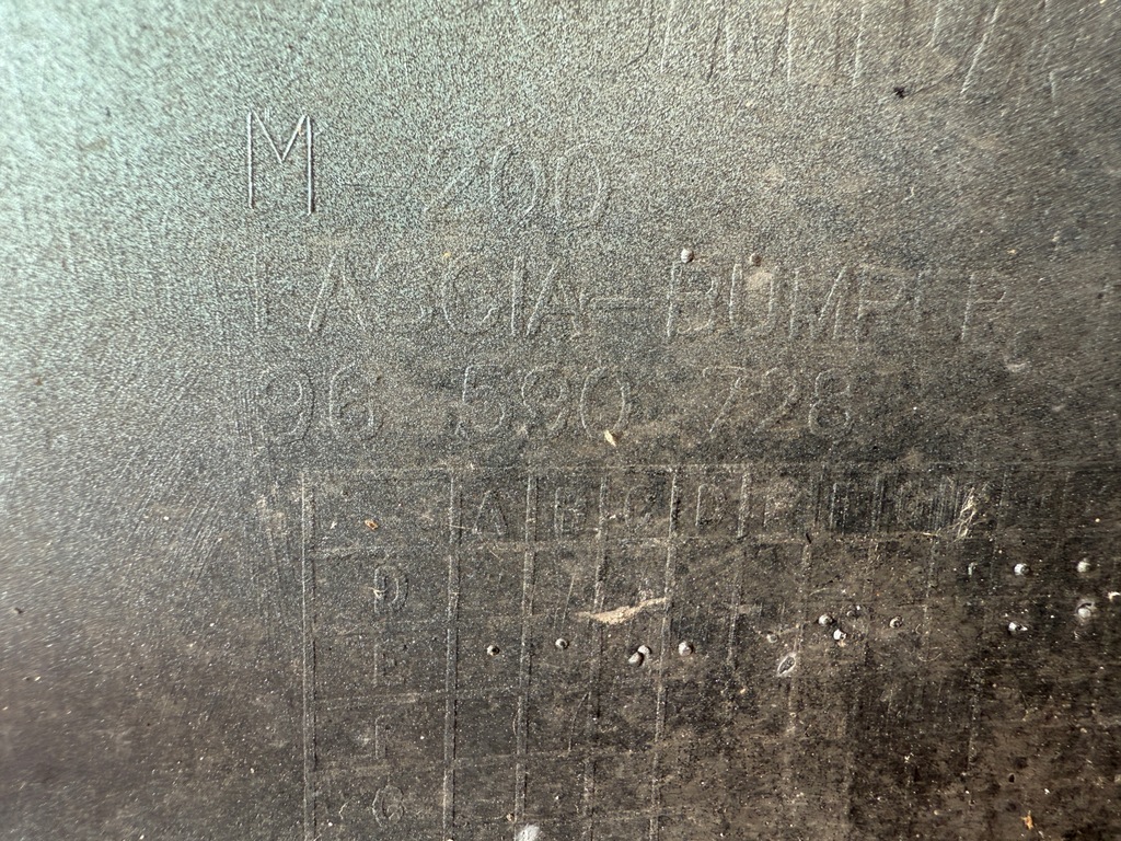 фото №8, Бампер перед передній chevrolet matiz ii spark 9659078 m200