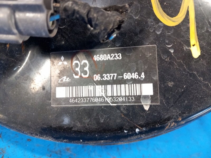 фото №6, Вакуумний підсилювач гальма mitsubishi outlander gf 12 4680a233