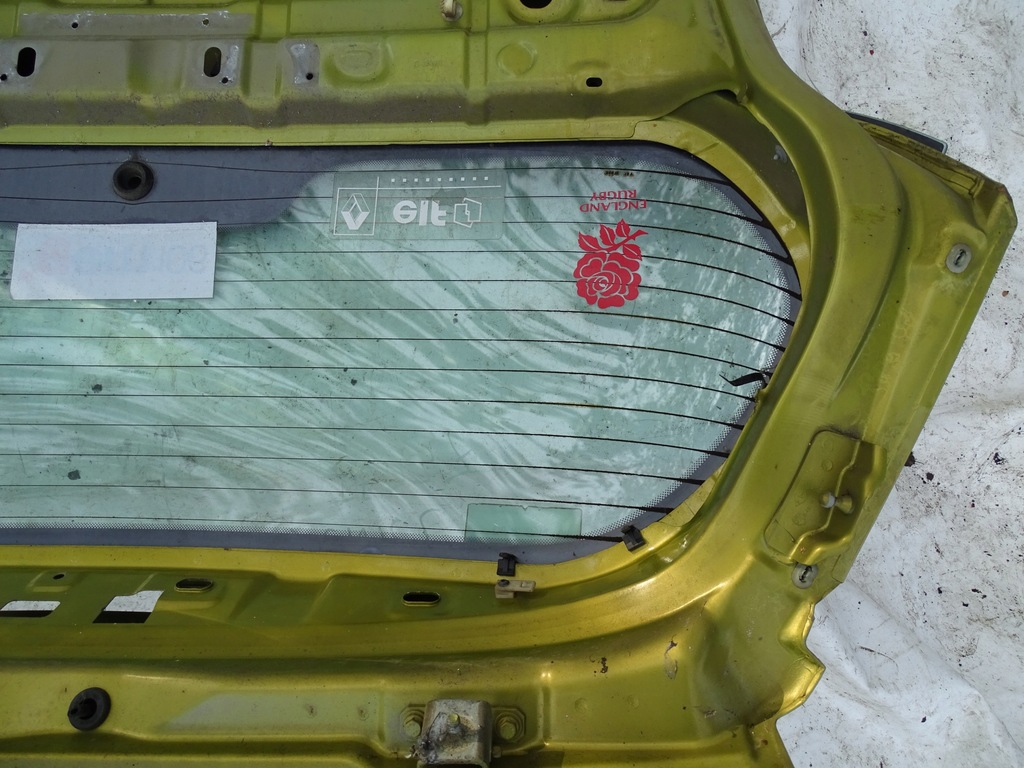 фото №9, Крышка багажника багажника renault scenic ii ted37 pierwszy лак