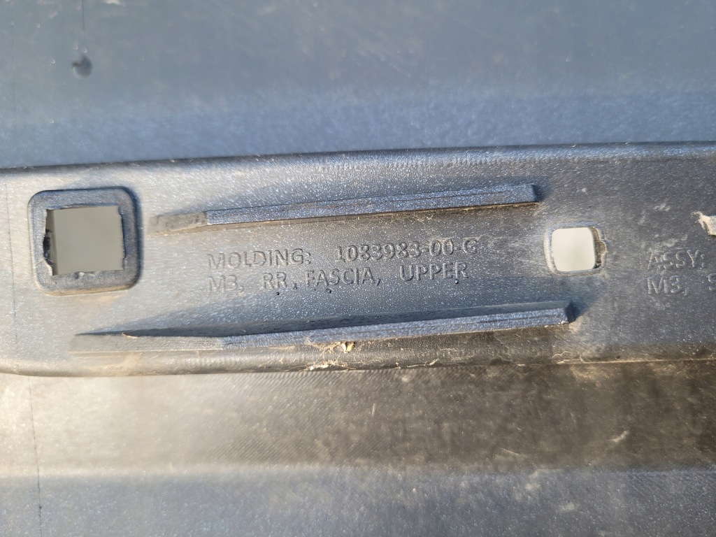 фото №11, Tesla model 3 iii 17r- бампер задній задня