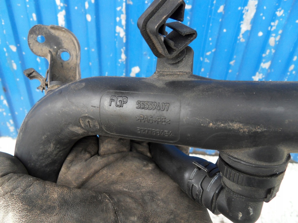 фото №7, Opel meriva a fl 1.3 cdti патрубок шланг інтеркулер