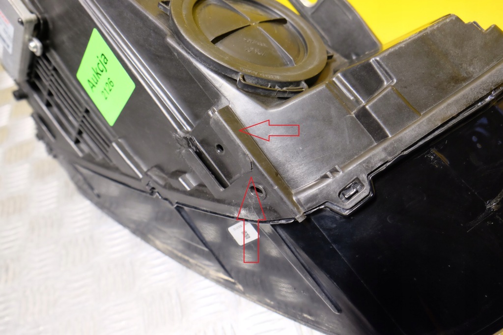 Audi q3 2016-2018 фара фара ксенон з led ліва америка Зі Шроту