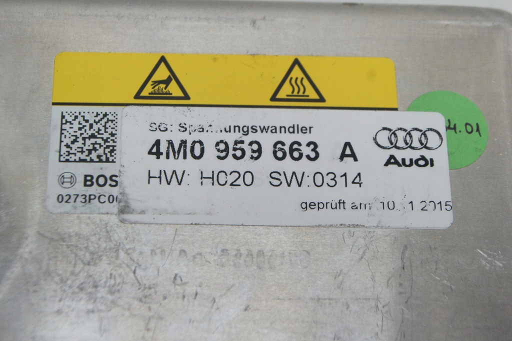 фото №3, Gd audi преобразователь напряжения 4m0959663a