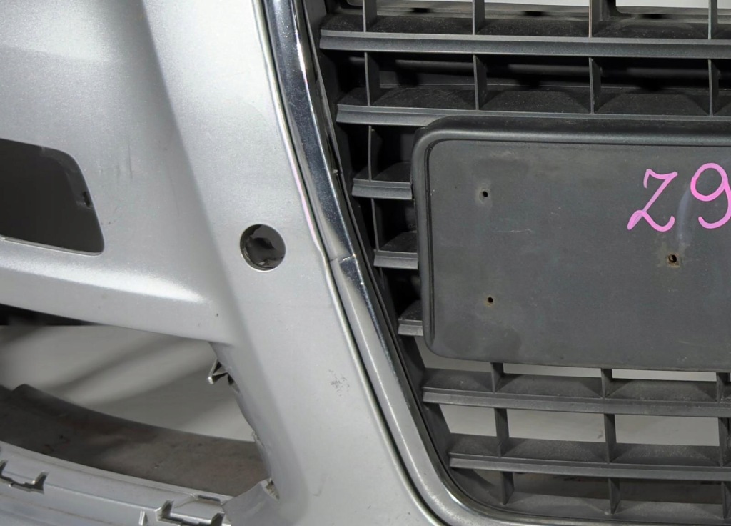 Audi a6 c6 рестайлинг  4f0 08-11 бампер + решётка радиатора перед передний 4f0807437ag полный в Украине