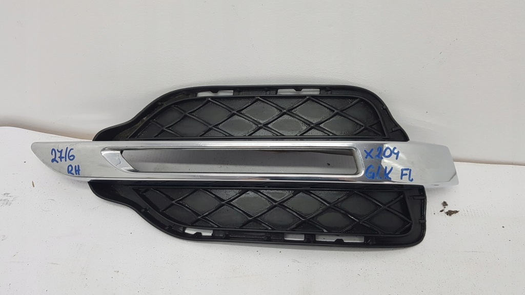 Купить Mercedes glk x204 lift решётка заглушка бампера боковая правая хром