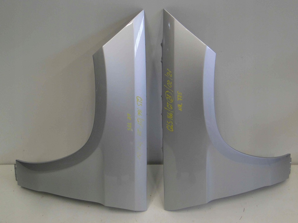 фото №10, Mercedes gls x166 166 капот бампер передний крылья перед серебристый 775