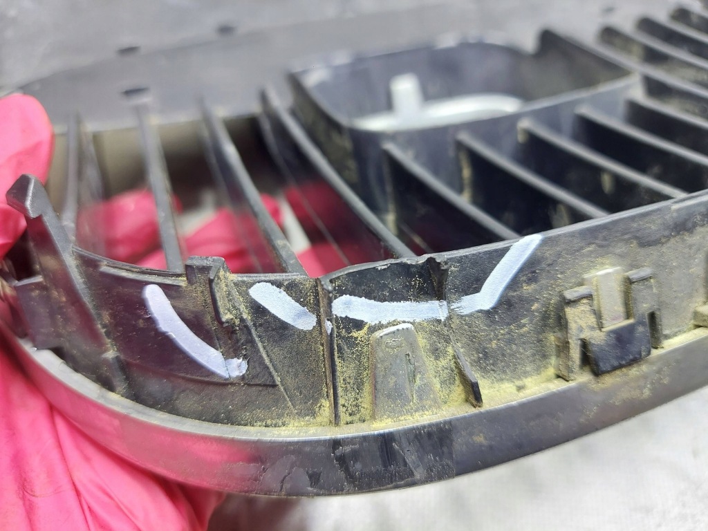 фото №6, Решётка радиатора решётка радиатора решётка радиатора бампера 6l0853651 seat ibiza iii 6l