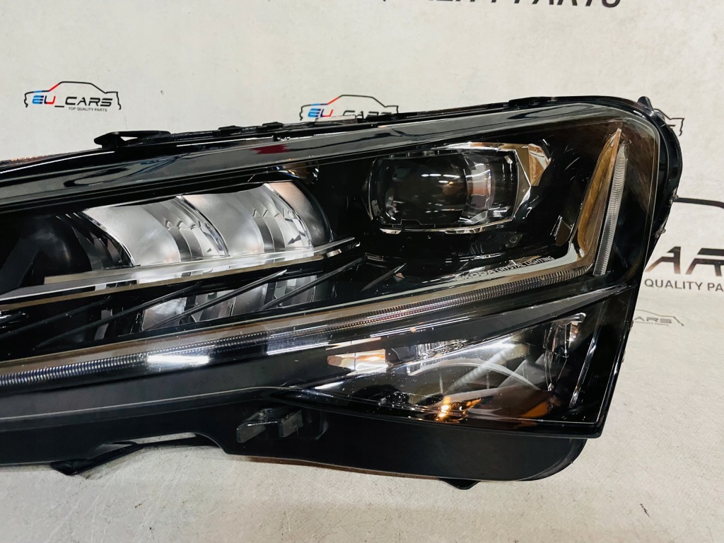 фото №7, Skoda superb iii lift 3v1 лампа левая перед full led 2019-2022 rok