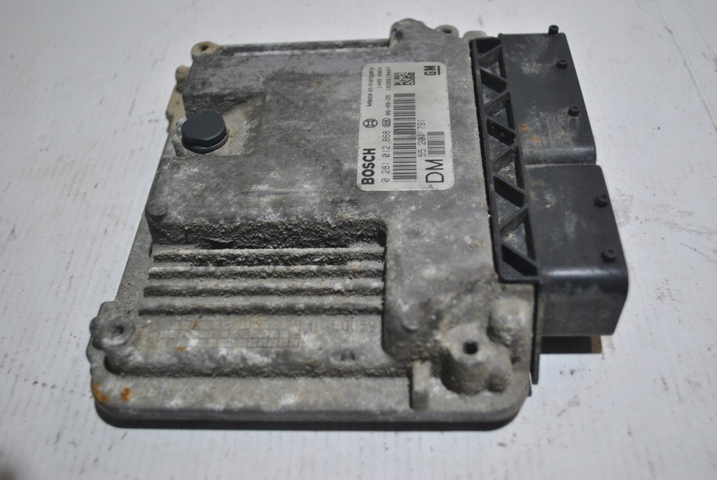 фото №8, Бортовий комп'ютер двигуна opel vectra c 0281012868