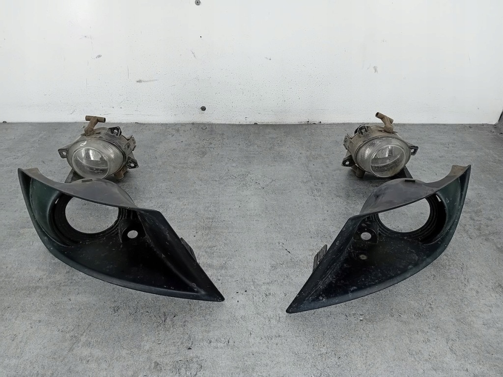 фото №1, Комплект противотуманных фар с ramkami saab 9-3 ii 12777401 12777400 12769763