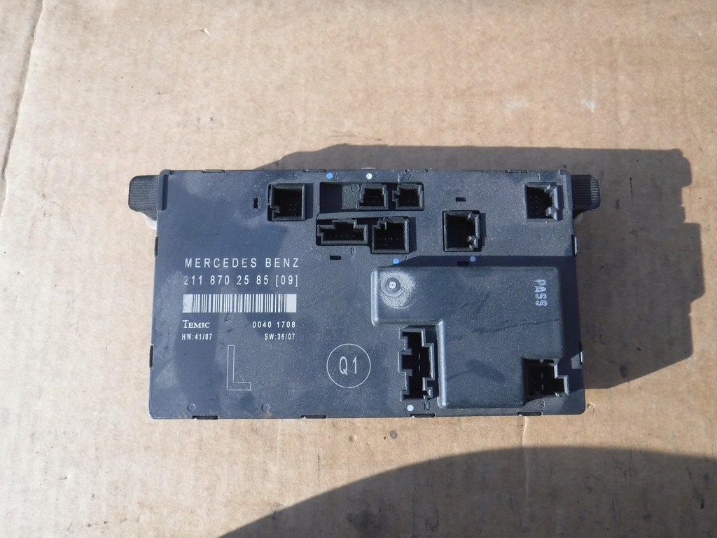 фото №1, Модуль двері лівий перед mercedes w211 2118702585