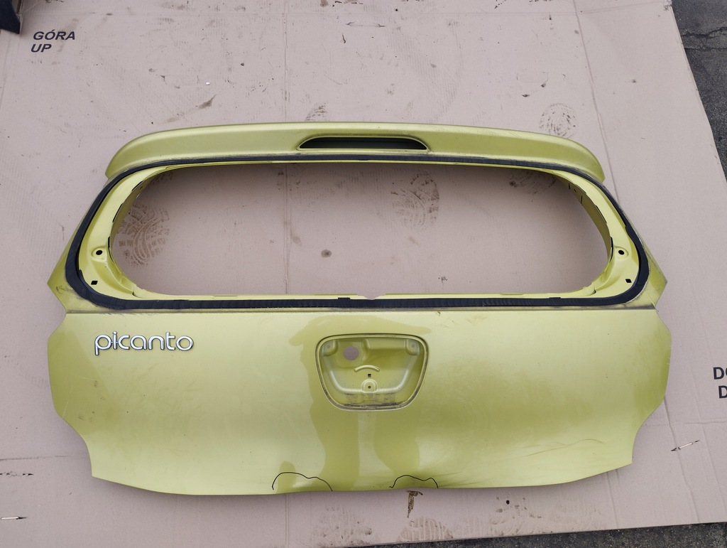 фото №1, Крышка багажника багажника задняя задняя kia picanto iii 3 2017-