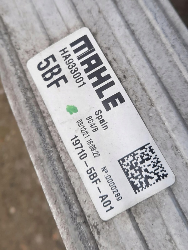 фото №6, Honda civic x type-r 2017 - 21 комплект радіатор